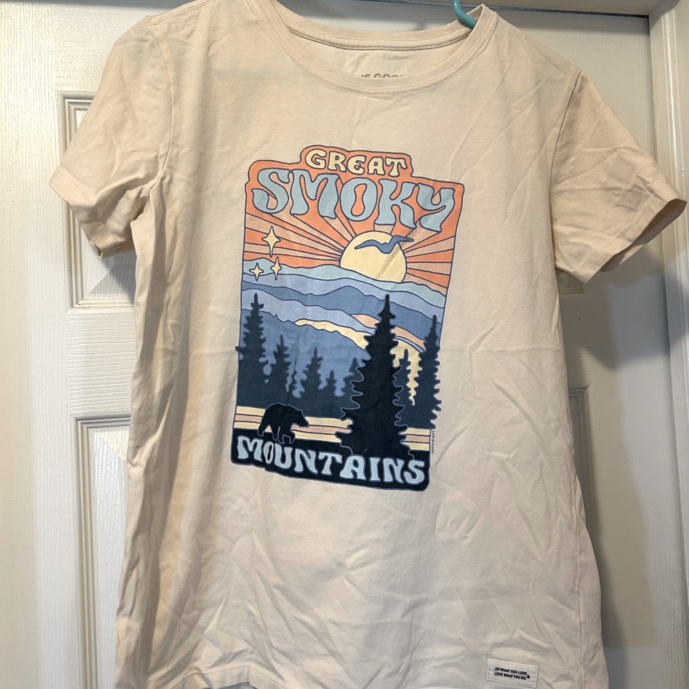 Life Is Good Cream Women's Tee - Picture 2 of 4